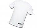 Men's XLarge White T-Shirt Yellow Logo